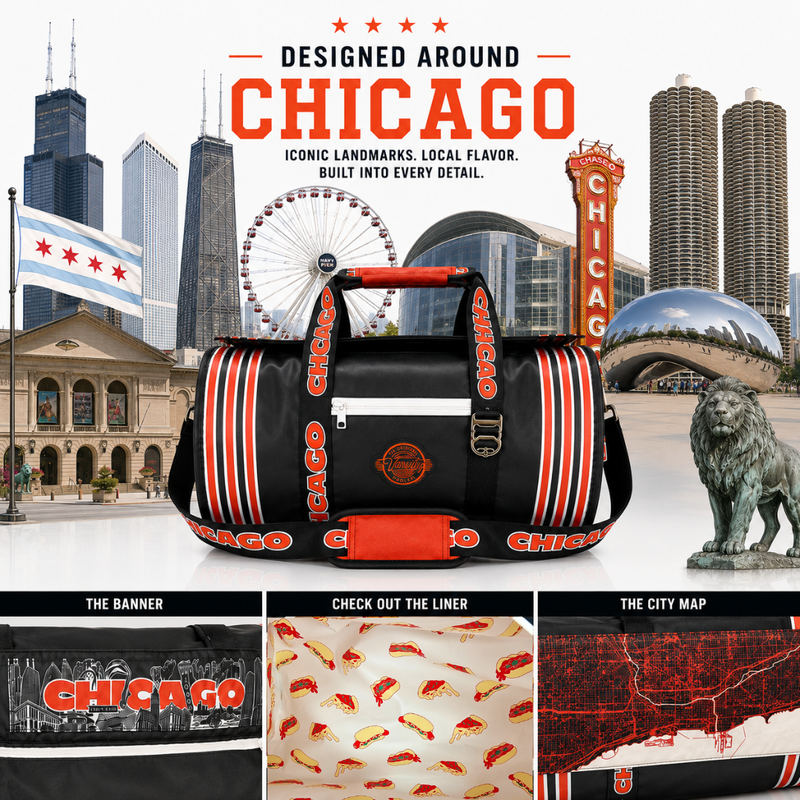 Load image into Gallery viewer, Chicago Duffel Cooler
