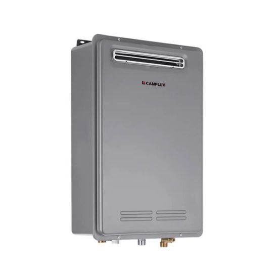 Load image into Gallery viewer, Camplux Whole Home Outdoor Tankless Hot Water Heater 6.86 GPM | Gray

