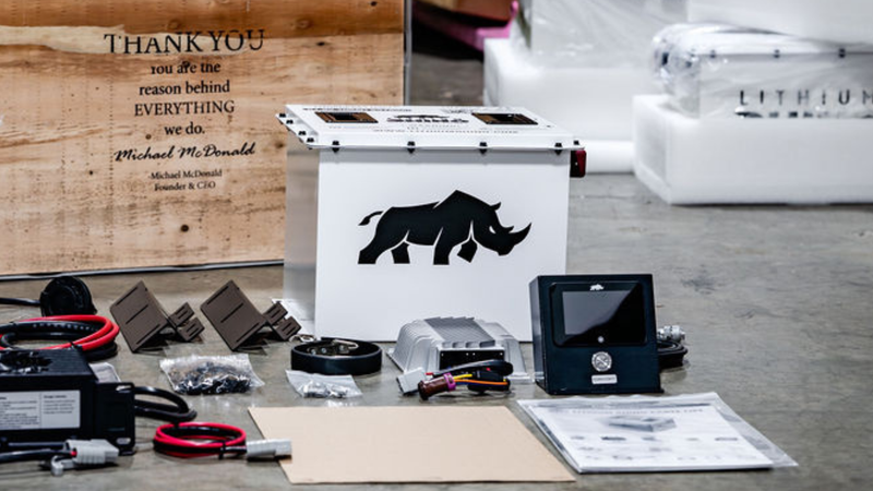 Load image into Gallery viewer, 48V 105Ah CUBE Lithium Rhino Conversion Kit

