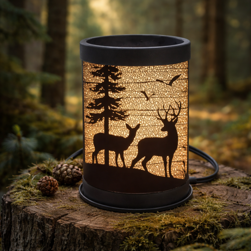 Load image into Gallery viewer, Candle Warmer-Deer Silhouette
