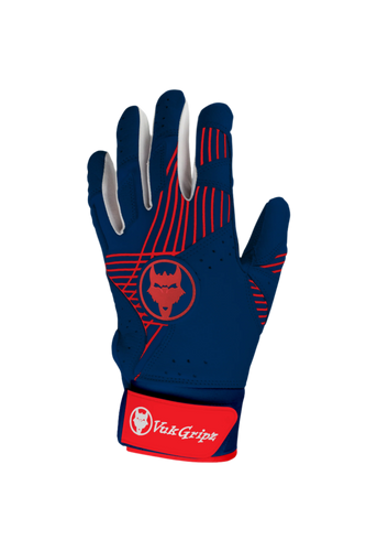 Prowler Red & Navy Batting Gloves