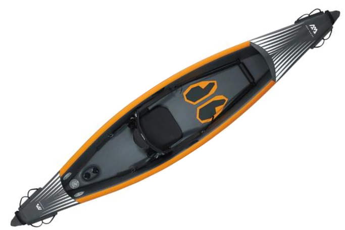 Load image into Gallery viewer, Aqua Marina TOMAHAWK AIR-K 12'4" Inflatable High Pressure Speed Kayak / Canoe
