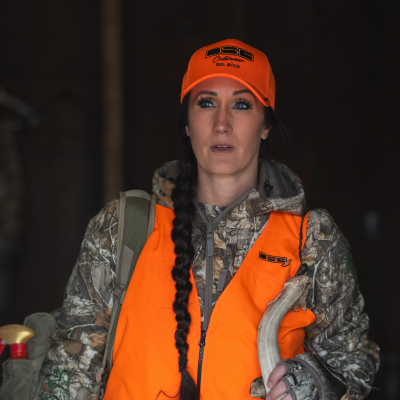 Load image into Gallery viewer, Hi Vis Trucker Cap - Hi Vis Orange
