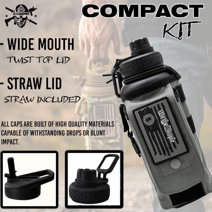 Load image into Gallery viewer, 32oz Compact Battle Bottles
