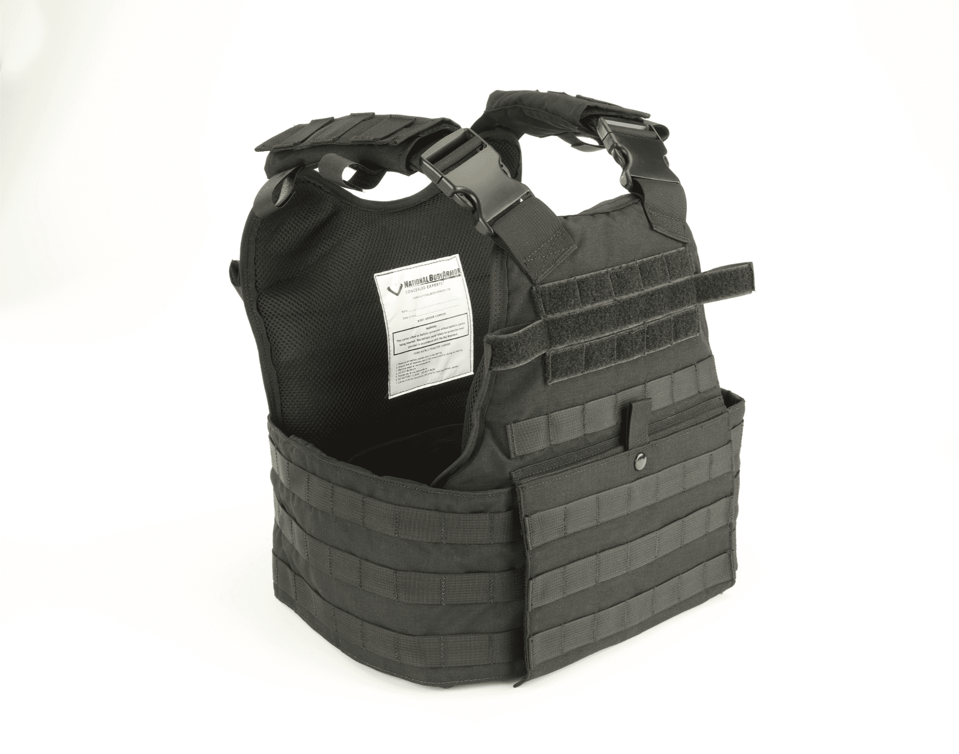 Professional Plate Carrier with Cummerbund Color Black - Skoutley Outdoors LLC