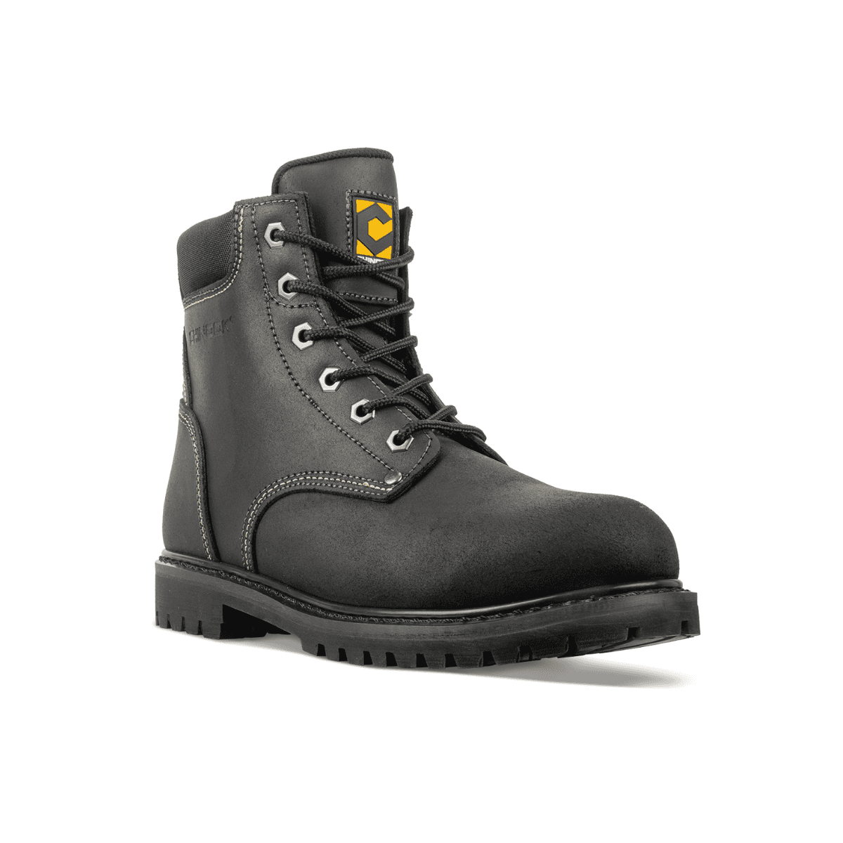 Oil Rigger 6” Steel Toe Men’s Work Boot - Black - Skoutley Outdoors LLC