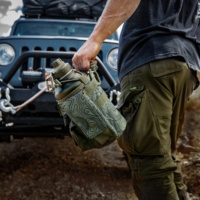 Load image into Gallery viewer, 64oz Battle Bottle Water Bottles
