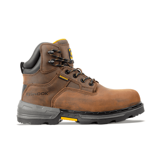 Sawhorse 6” Waterproof Soft Toe Work Boot – Brown - Skoutley Outdoors LLC