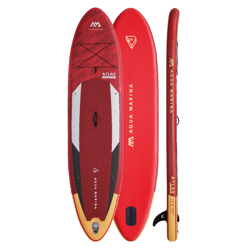 Load image into Gallery viewer, Aqua Marina ATLAS 12'0" Inflatable Paddle Board All-Around Advanced SUP
