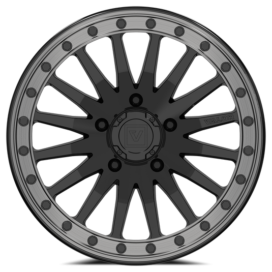 V06 BEADLOCK 15X8 +40 5X114.3 GLOSS BLACK