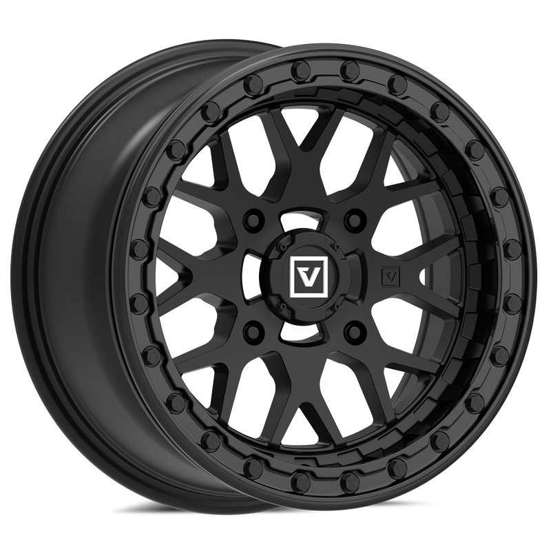 Load image into Gallery viewer, V07 BEADLOCK 15X7 +25MM 4X156 SATIN BLACK

