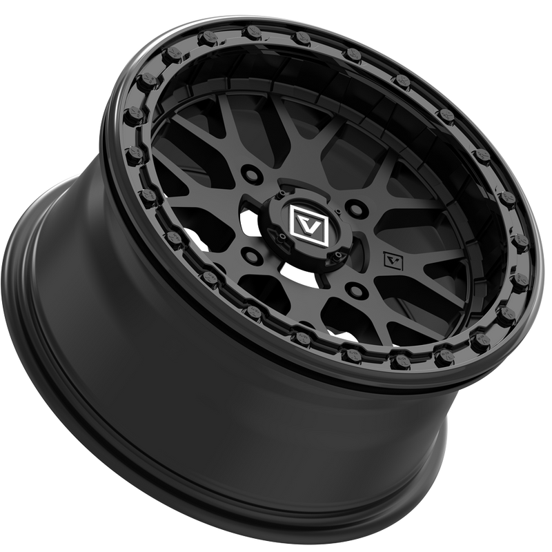 Load image into Gallery viewer, V07 BEADLOCK 15X7 +25MM 4X156 SATIN BLACK
