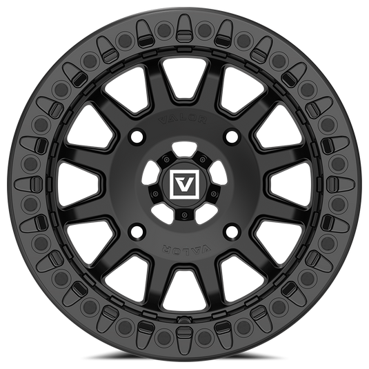 V09 BEADLOCK 15X10 +0 4X137 SATIN BLACK