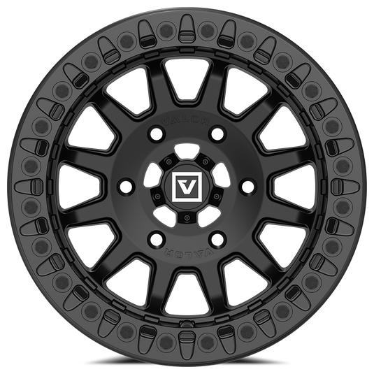 V09 BEADLOCK 15X10 +0 6X139.7 SATIN BLACK