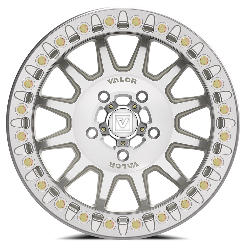 Load image into Gallery viewer, V09 BEADLOCK 15X7 +40 5X114.3 RAW MACHINED
