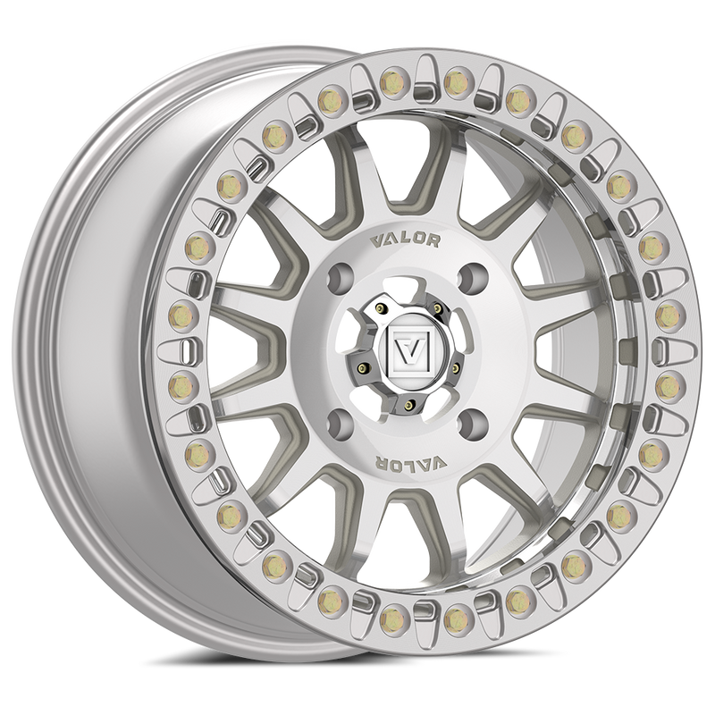 Load image into Gallery viewer, V09 BEADLOCK 15X7 +40 4X156 RAW MACHINED
