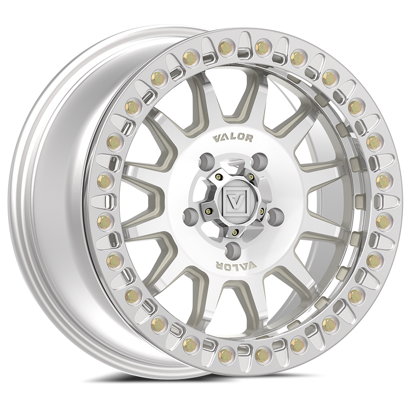 Load image into Gallery viewer, V09 BEADLOCK 15X7 +40 5X114.3 RAW MACHINED
