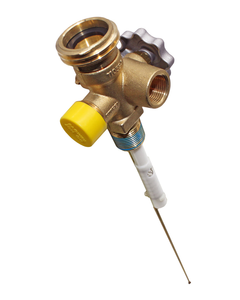 Load image into Gallery viewer, Flame King Multi Valve for 100lb Propane Cylinder
