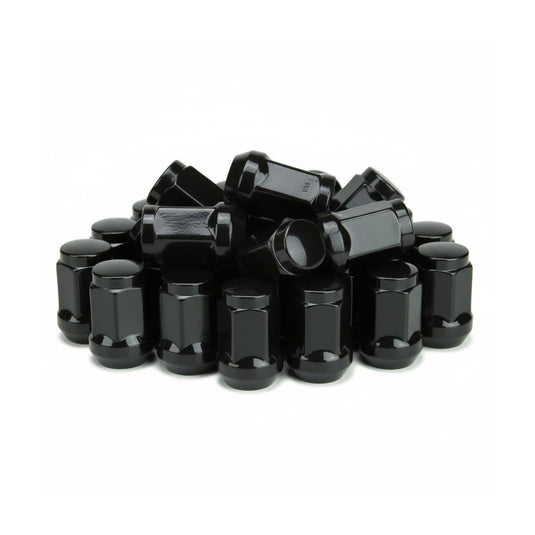 10X1.25 BULK 100pcs 14MM HEX 1.11" BLACK