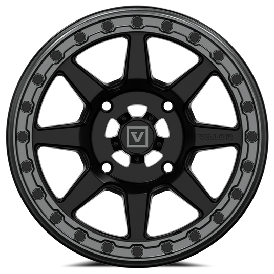V13 BEADLOCK 15X7 +10MM 5X114.3 SATIN BLACK