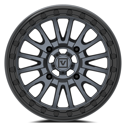 V16 BEADLOCK 15X7 +35MM 4X137 SATIN GUNMETAL