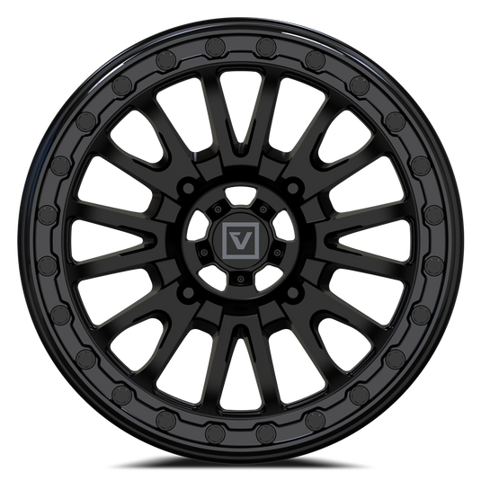V16 BEADLOCK 15X7 +35MM 4X137 SATIN BLACK