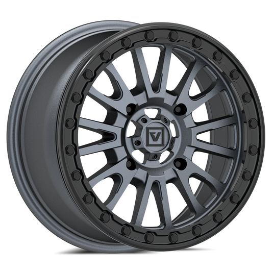 V16 BEADLOCK 15X7 +35MM 4X137 SATIN GUNMETAL