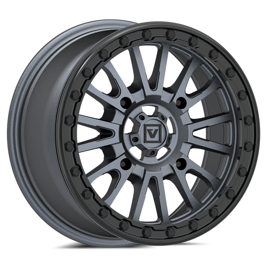 V16 BEADLOCK 15X7 +35MM 4X156 SATIN GUNMETAL