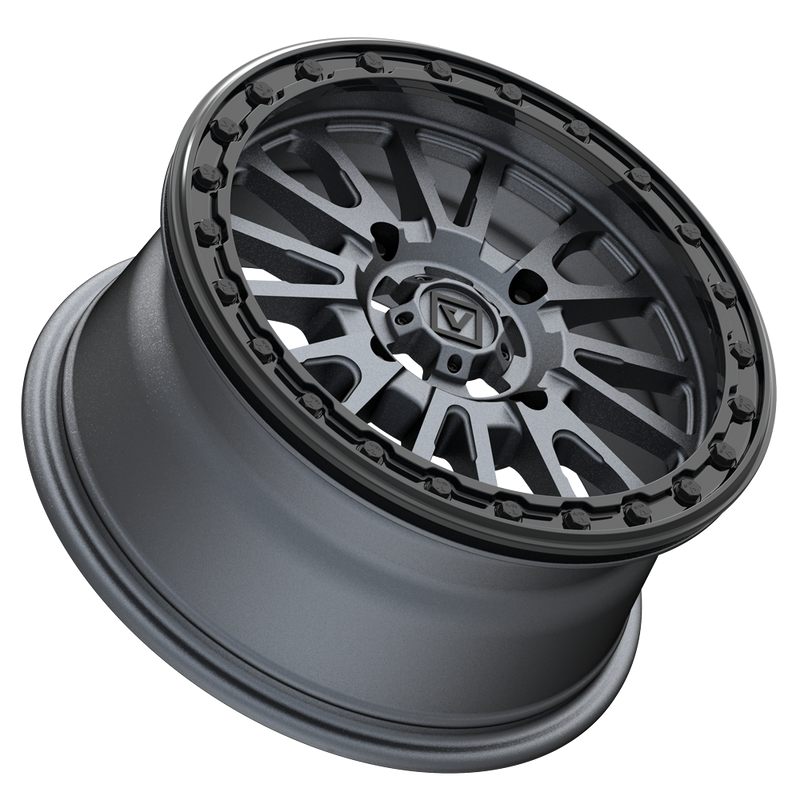 Load image into Gallery viewer, V16 BEADLOCK 15X7 +35MM 4X137 SATIN GUNMETAL
