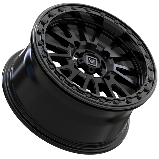 V16 BEADLOCK 15X7 +35MM 4X137 SATIN BLACK