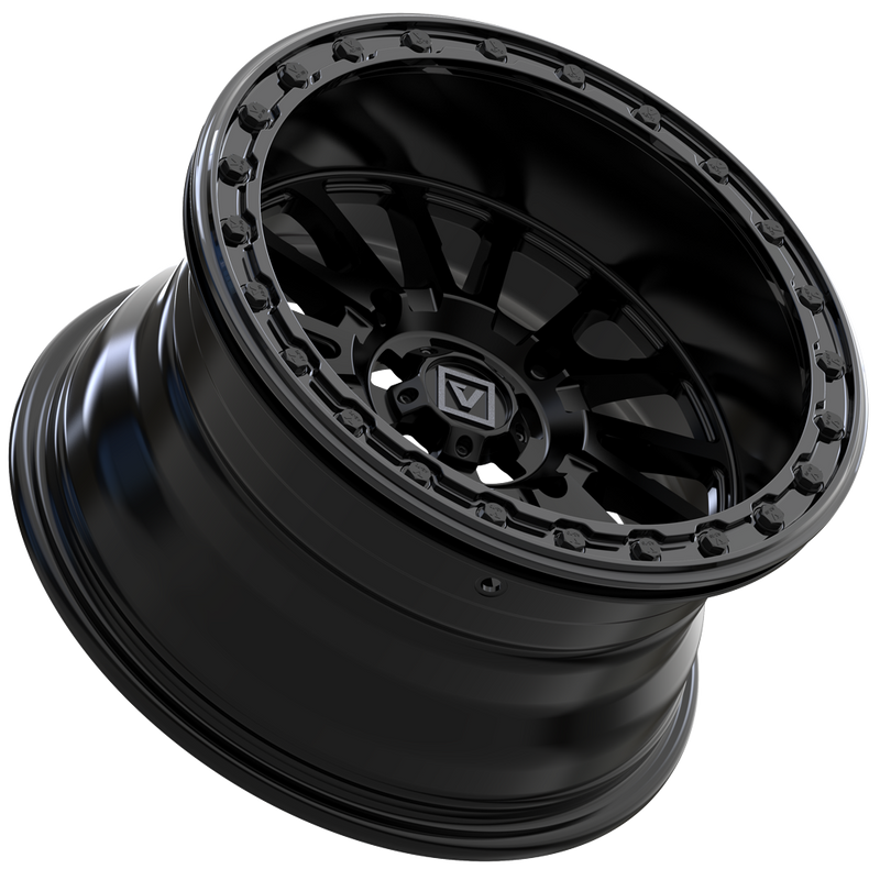 Load image into Gallery viewer, V16 BEADLOCK 15X8 -12MM 4X156 SATIN BLACK
