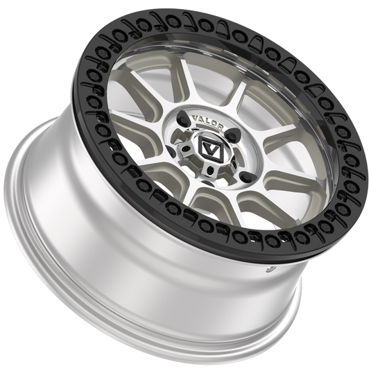 V18 BEADLOCK 15X7 +30MM 5X114.3 RAW MACHINED