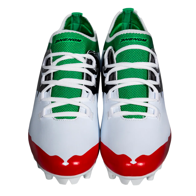 Load image into Gallery viewer, The Officially Licensed Joker Youth Football Cleats - Velocity 2.0 by Phenom Elite
