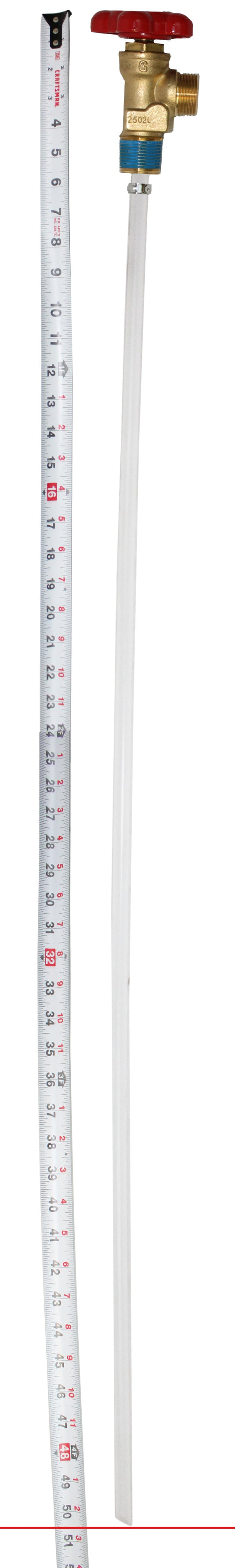Flame King 239lb and 420lb Refrigerant Tank Liquid Valve