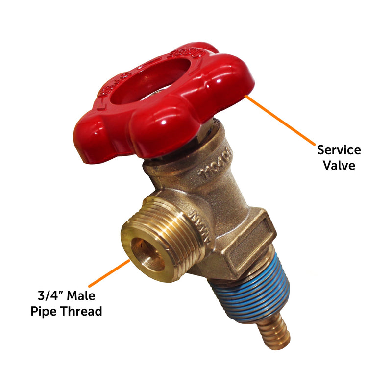 Load image into Gallery viewer, Flame King 239lb and 420lb Refrigerant Tank Liquid Valve
