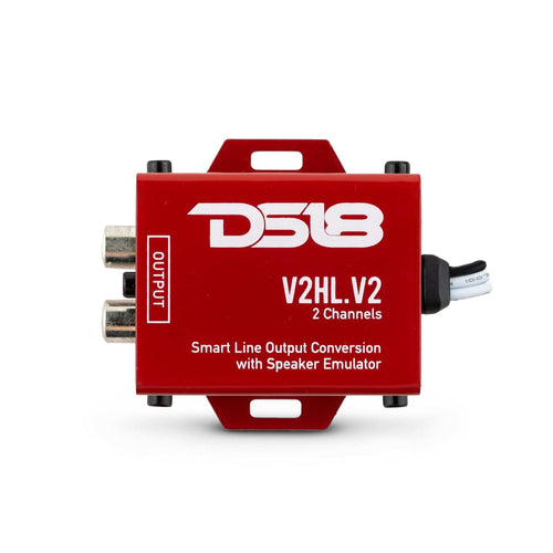 2-Channel Line Output Converter with Speaker Emulator (Remote out) - Skoutley Outdoors LLC