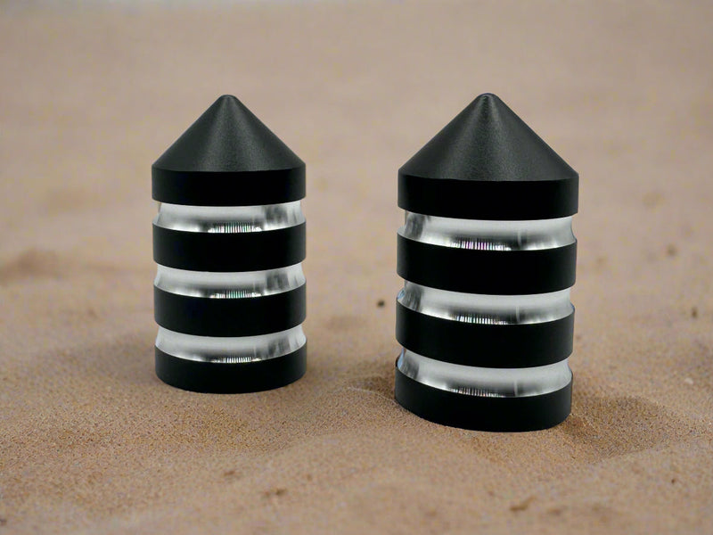 Load image into Gallery viewer, Marshin Whips Billet Magnetic Base Caps | Protective Dust Covers | Pair
