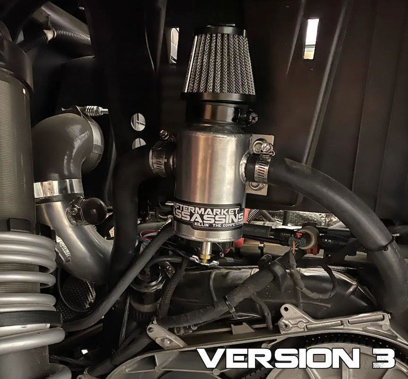 Load image into Gallery viewer, Aftermarket Assassins Oil Catch Can for 2016-21 RZR XP Turbo / Turbo S / Pro XP
