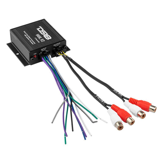 Hi/Lo Converter 4-Channel with Speaker Emulator (Remote out) - Skoutley Outdoors LLC