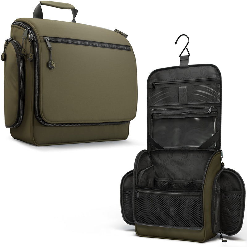 Load image into Gallery viewer, Hanging Travel Toiletry Bag
