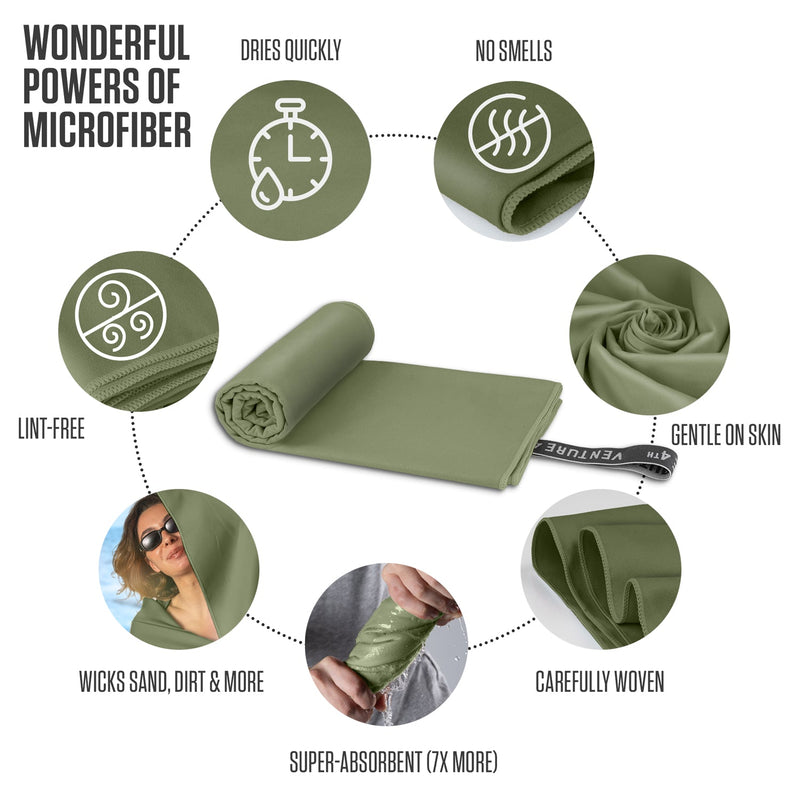 Load image into Gallery viewer, Microfiber Quick Dry Travel Towel
