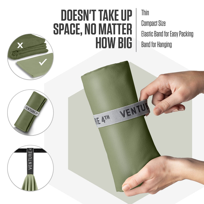 Load image into Gallery viewer, Microfiber Quick Dry Travel Towel
