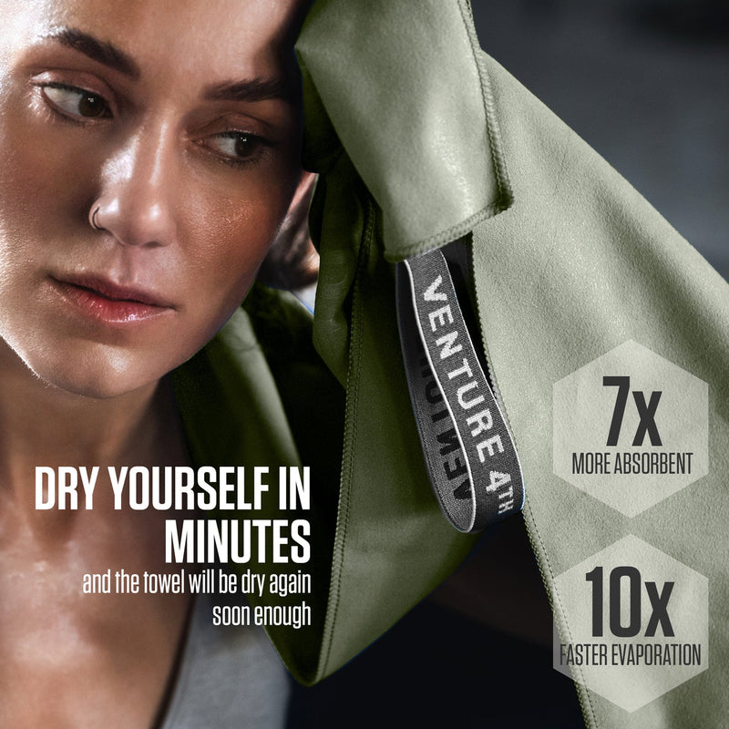 Load image into Gallery viewer, Microfiber Quick Dry Travel Towel
