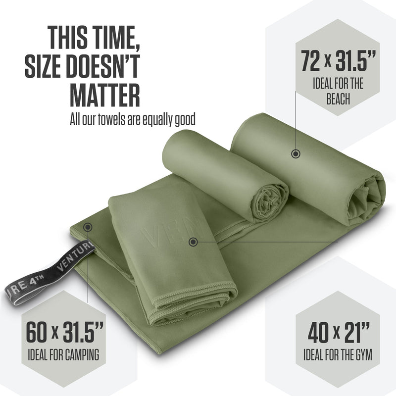 Load image into Gallery viewer, Microfiber Quick Dry Travel Towel
