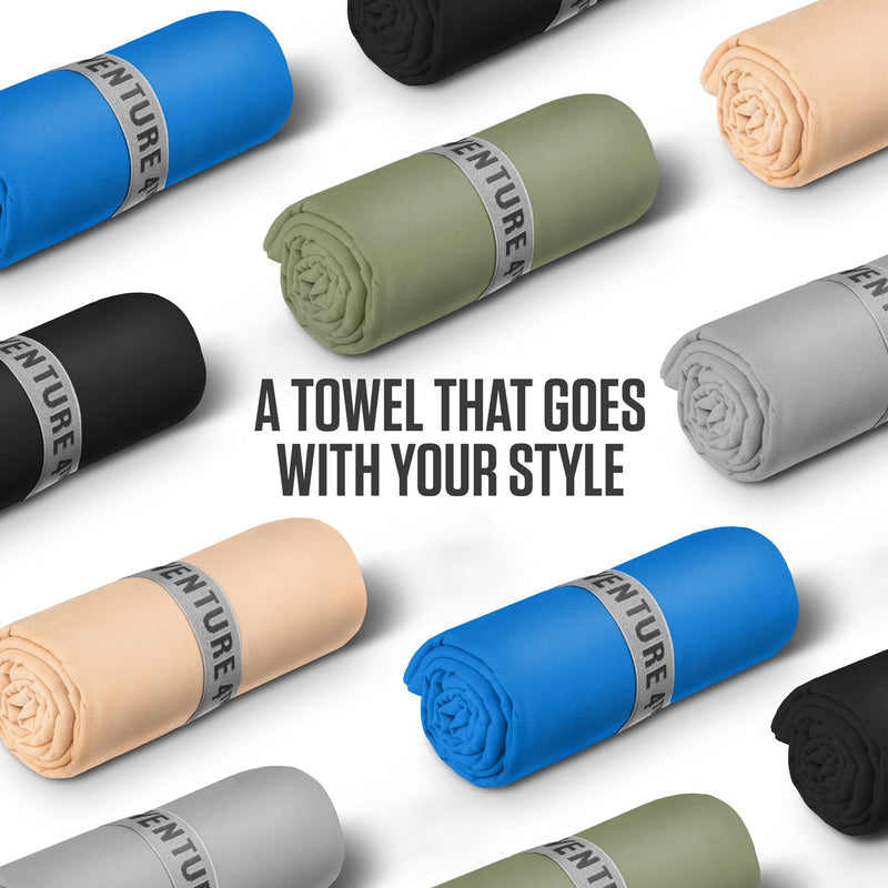 Load image into Gallery viewer, Microfiber Quick Dry Travel Towel
