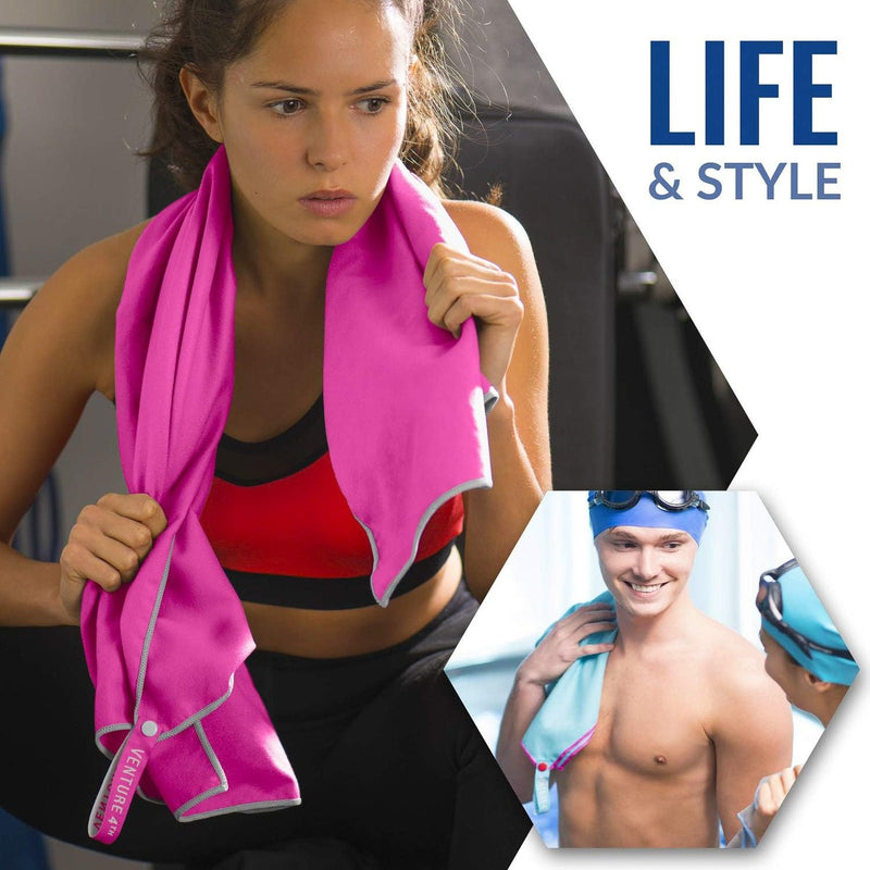 Load image into Gallery viewer, VENTURE 4TH Quick Dry Microfiber Towel
