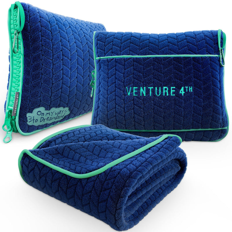 Load image into Gallery viewer, Travel Blanket &amp; Pillow
