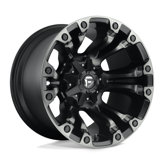 Fuel 1 Pc D851 Vapor Matte Black Gray Tint