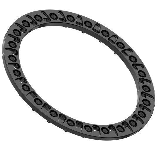 15" VBR30 BEADLOCK RING - GLOSS BLACK