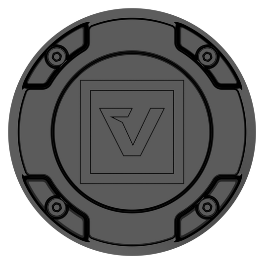 VCAP1 GLOSS BLACK GB LOGO - ABS